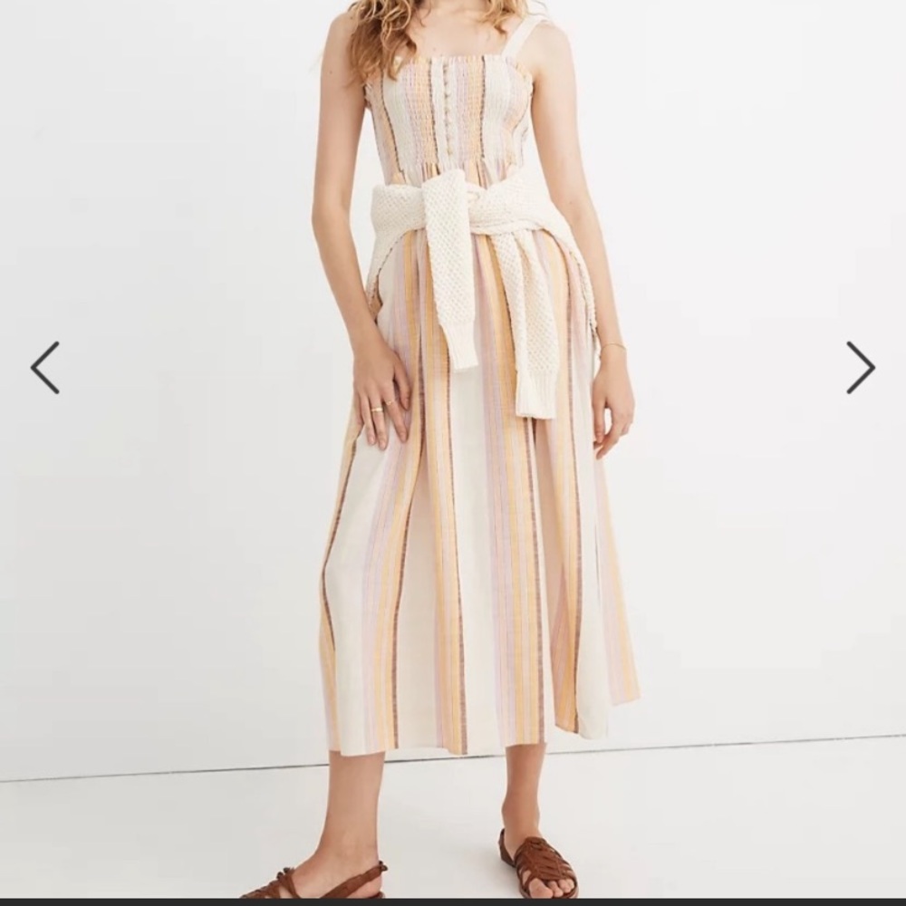 Madewell smocked dress